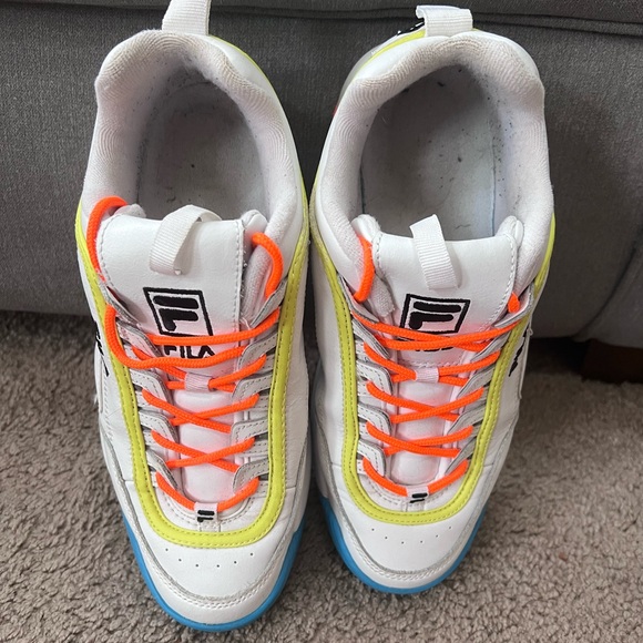 Fila Disruptor II Neon Sneakers - Picture 3 of 12